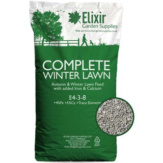 Complete Winter Lawn Fertiliser with Iron & Calcium (4-3-8+4%Fe+5%Ca)