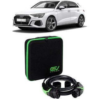 Type 2 to Type 2 - 10M - 32amp (3 Phase) - Audi A3 Charging Cable Type 2 to Type 2 10M 32amp - 3 Phase (22kW)
