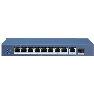 Switch Poe 8 Porte Gigabit Non Gestito L2 (Unmanaged) HIKVISION - DS-3E0510P-E