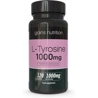 L-Tyrosine | 1000mg | 120 Capsules