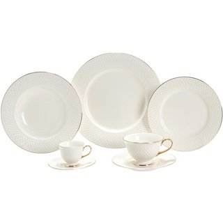 Aparelho de Jantar Home Style Eclat Gold 42 Peças