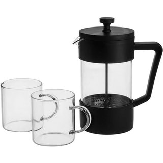 Jogo de Cafeteira Prensa Francesa e Canecas Home Style Aroma
