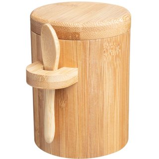 Saleiro com Colher Home Style Bambus