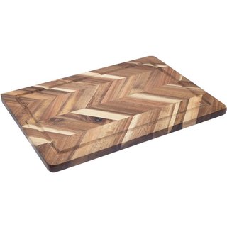 Tábua Home Style Chevron Acácia 35 cm x 25 cm