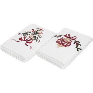 Jogo de Toalha de Lavabo Natal Home Style by Trussardi Jolie