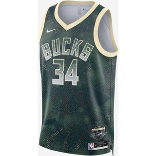 Regata Nike NBA Giannis Antetokounmpo Milwaukee Bucks 2025/26 Select Series Masculina