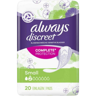 Always Discreet Small – Assorbenti per incontinenza – 20 pezzi