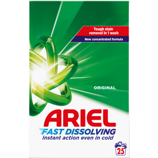 Ariel Original Detersivo in Polvere a Rapida Dissoluzione - 1250 g