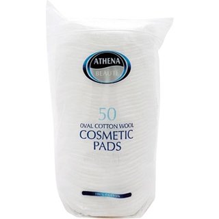 Athena Beauté Dischi di cotone cosmetici - 50 pezzi