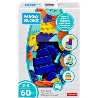 Mega Bloks eerste bouwdoos - 60 stuks