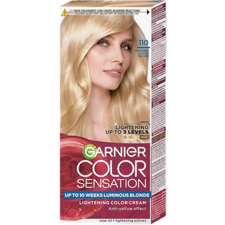 Garnier Color Sensation 110 Diamond Ultra Blonde Tintura Permanente per Capelli