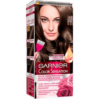 Tinta per capelli Garnier Color Sensations - 4.0 Castano