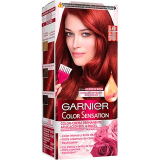 Garnier Colour Sensation Permanent Hair Dye 6.60 Intense Ruby Red