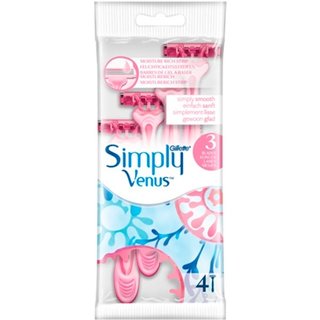 Gillette Simply Venus da donna, 4 pezzi
