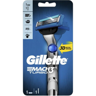 Gillette Mach3 Turbo 3D raschietto