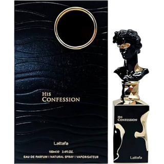 Lattafa His Confession Eau de Parfum da uomo - 100 ml