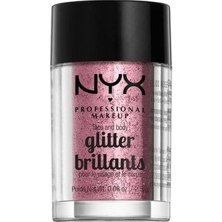 NYX Glitter per viso e corpo - Rosa GLI02