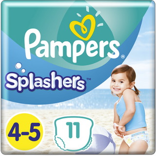 Pampers pannolini da nuoto Splashers taglia 4-5 (9-15 kg) - 11 pezzi