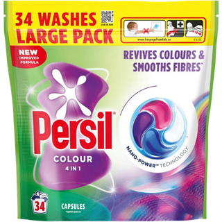 Persil Colour 4-in-1 Fast Dissolving Laundry Capsules - 34 Pezzi