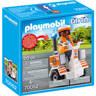 Playmobil City Life Segway di soccorso - 70052