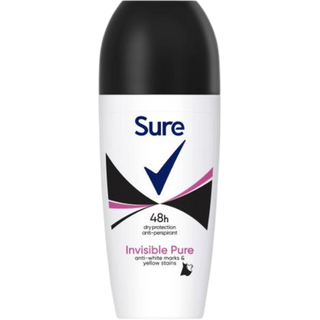 Sure Invisible Pure 48H Antitraspirante Roll-on – 50 ml