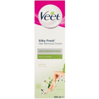 Veet Silky Fresh Crema depilatoria per pelle secca – 100 ml