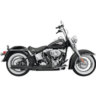 12121J - Bassani Road Rage 2 Into 1 Exhaust System - Harley Davidson FLSTFI 1550 2005