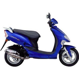 4048 - 4048 - LeoVince Hand Made TT Exhaust System - Kymco BET & WIN 50 2003-2006