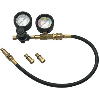 782 - Jims Dual Gauge Leakdown Tester - Black