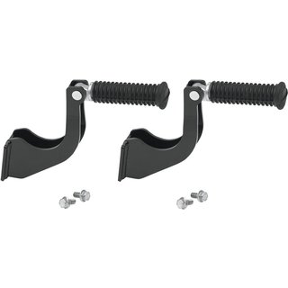 606-6220 - 606-6220 - Cobra Rear Footpegs Relocation Bracket - Harley Davidson FXSTSSE3 1800 2009 - Black