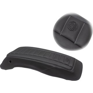 77640GM - Mustang Saddlebag Lid Covers For Harley Davidson FLH 1868 2021 - Black/Grey