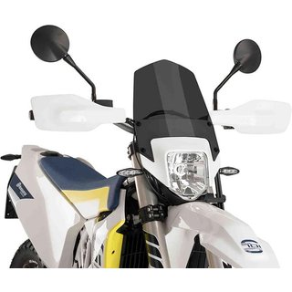 9867F - Puig New Generation Sport Screen For Husqvarna 701 Supermoto 2015-2025 - Dark Smoke