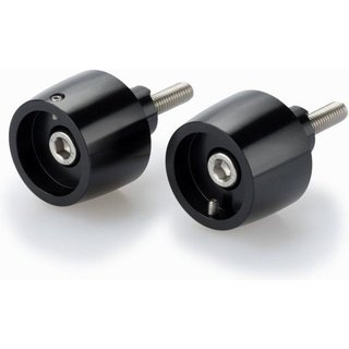 9876N - Puig Thruster Bar Ends For Yamaha MT-07 Tracer 2016-2017 - Black