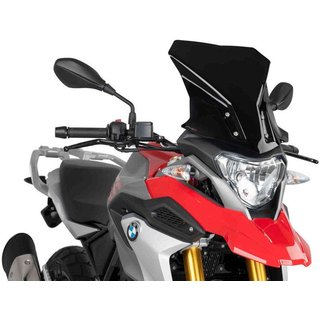 9879N - Puig Touring Screen For BMW G310 GS 2017-2025 - Black
