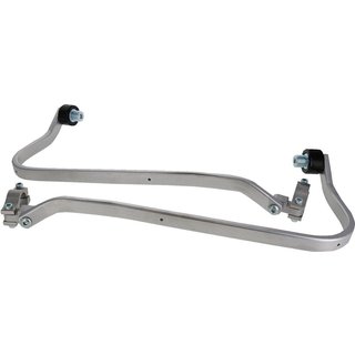 BHG-088-00-NP - Barkbusters Two Point Mount Handguard Hardware Kit For Moto Guzzi V85 850 TT 2019-2024 - Silver
