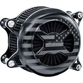 42046FG - Vance & Hines VO2 America Air Cleaner For Harley Davidson FLFBS 1923 ABS 2025-2026 - Black