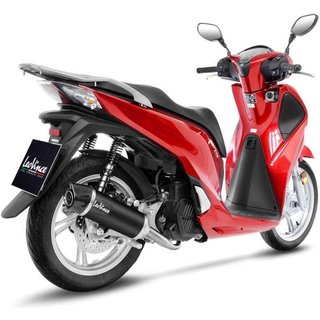 14061K - 14061K - LeoVince Nero Full Exhaust System - Honda SH 125 I 2017-2019