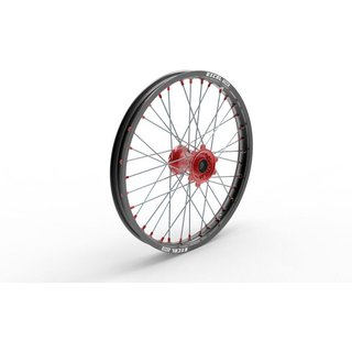 40.007.0.RO - Kite Sport MX 21" Front Wheel - Honda CRF450R 2002-2024 - Black/Red/Silver