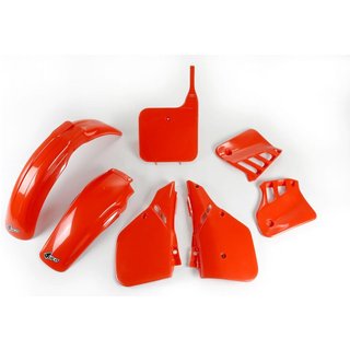 HOKIT099@999 - UFO Replacement Body Plastic Kit For Honda CR125 1987-1988 - Red