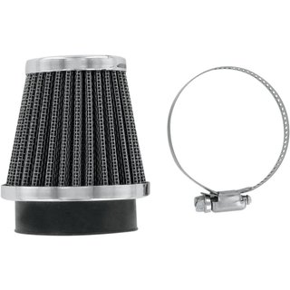 12-55754 - Emgo Clamp On Pod Air Filter For Honda CB 1000 C - Black/Chrome