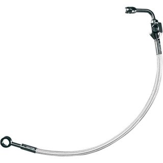5609 - Magnum Shielding Braided Rear Brake Hose Kit For Harley Davidson FLST 1340 1987-1990 Rear - Polished