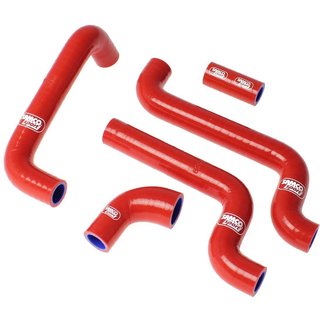 APR-5-RD - Samco Radiator Hose Kit For Aprilia RS 125 2005-2012 - Red