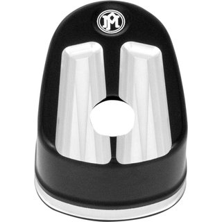 0177-2042SCA-BM - Performance Machine Ignition Switch Cover For Harley Davidson FLHT 1750 2019-2020 - Aluminum/Black