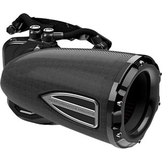 Does not Apply - Performance Machine C4 Series Carbon Fibre Air Cleaner Kit For Harley Davidson FLDE 1750 2018-2020 - Black Opsâ„¢