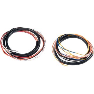 SIN-1 - Alloy Art Extended Handlebar Wiring Harness For Harley Davidson FLHR 1340 1996-1998