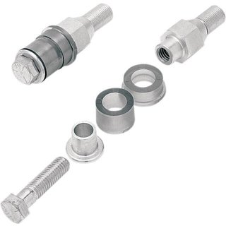 GT-FLS - Alloy Art Gooden Tight Springer Handlebar Riser Stud Bushing Kit For Harley Davidson FLSTS 1340 1997-1999 - Chrome