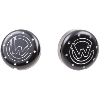 HD-BRO036 - Cult Werk Axle Covers For Harley Davidson FLDE 1750 2018-2020 - Black