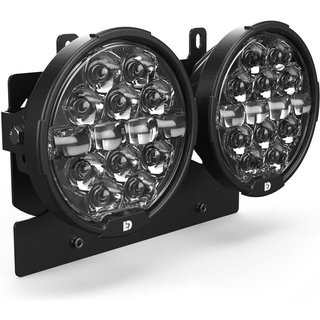 DNL.D14.10200.K - Denali D14 Destroyer LED Headlight Upgrade Kit For Harley Davidson FLTRK 1868 2020-2023