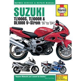 9781785213120 - Haynes Repair Manual For Suzuki DL 1000 2002-2004
