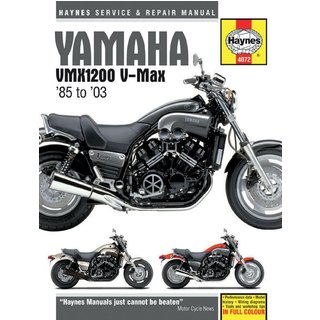 9780857338655 - Haynes Repair Manual For Yamaha VMX-12 1200 1987-2002